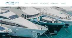 Desktop Screenshot of luxurylawgroup.com